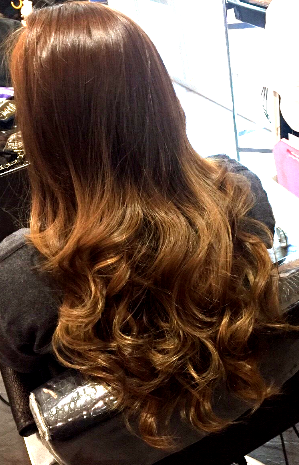 日式威廉_女_髮型設計_長捲染髮_日韓流行髮型_2017流行髮型